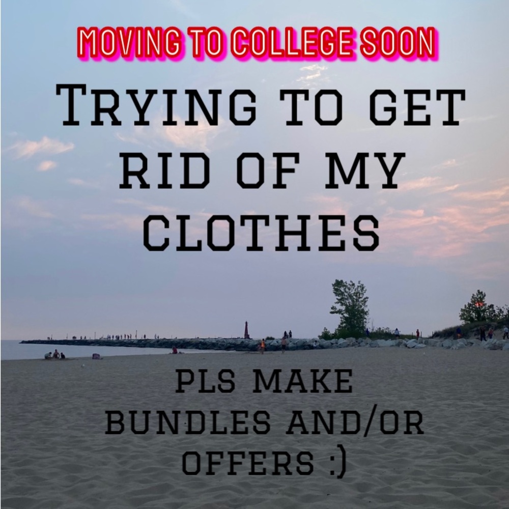 GETTING RID OF MY CLOTHES